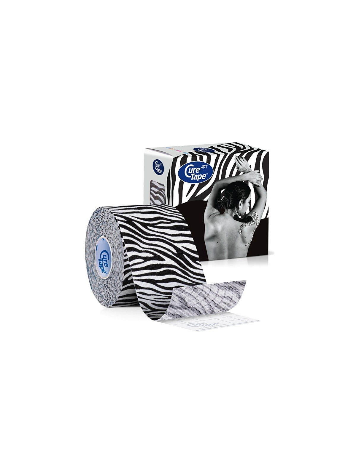 CureTape Nastro kinesiologico Art Zebra 5 cm x 5 m unisex