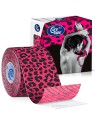 CureTape Nastro kinesiologico con stampa leopardata, 5 cm x 5 m unisex