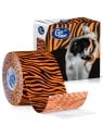 CureTape Nastro kinesiologico Art Tiger 5 cm x 5 m unisex