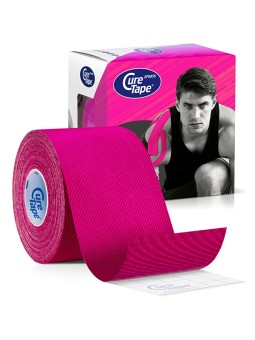 CureTape Nastro kinesiologico sportivo rosa 5 cm x 5 m unisex