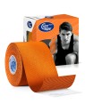 CureTape Nastro kinesiologico sportivo arancione 5 cm x 5 m unisex