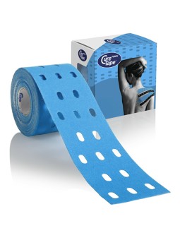 CureTape Nastro kinesiologico Punch Blue 5 cm x 5 m unisex