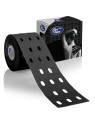 CureTape Nastro kinesiologico Punch nero 5 cm x 5 m unisex