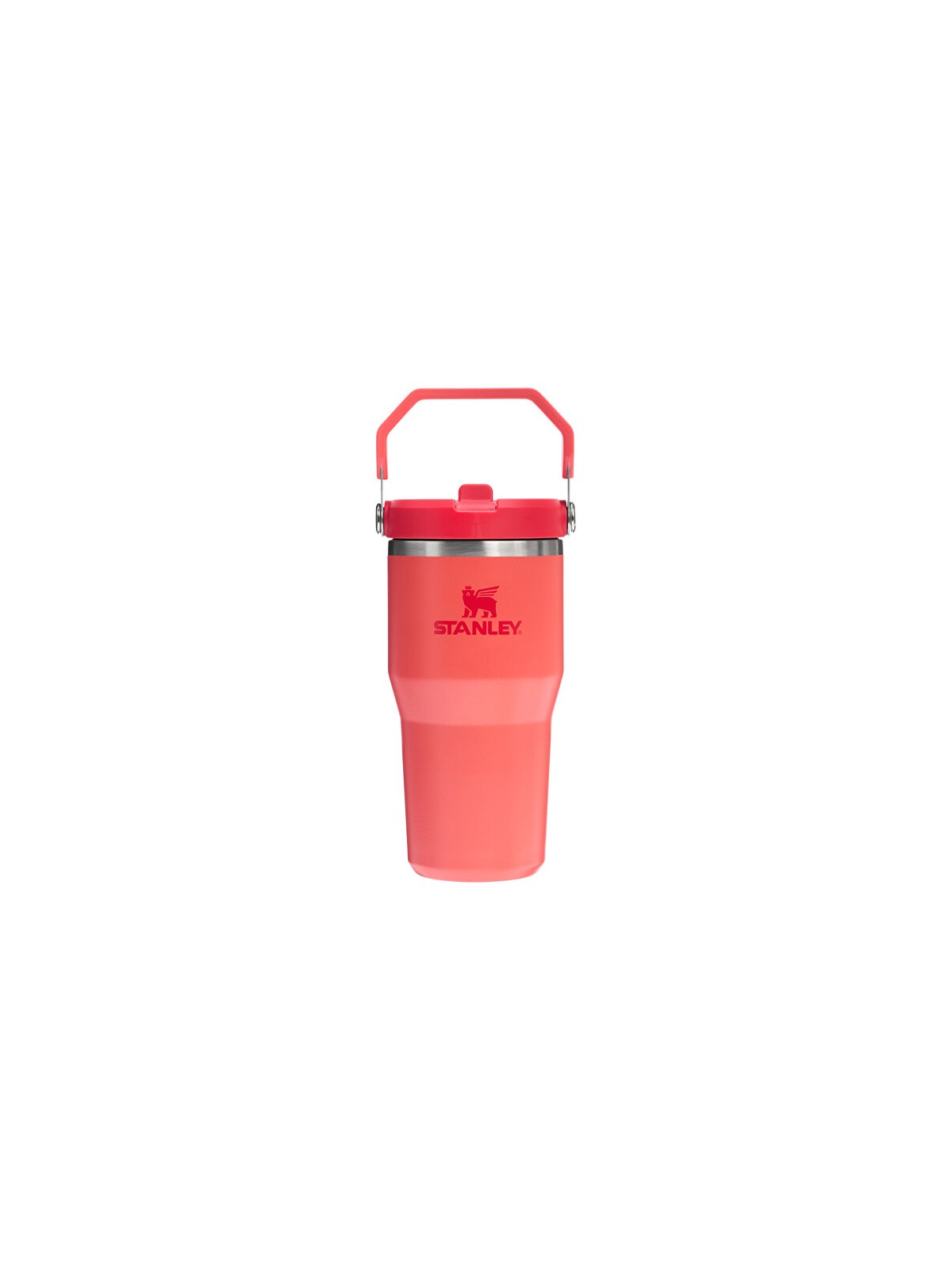 Stanley 1913 Bottiglia termica con cannuccia integrata The IceFlow™ Tumbler 600ml Corallo Caldo unisex