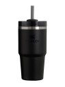 Stanley 1913 Tazza termica in acciaio inox Quencher/Cup H2.O FlowState 600ml Nera 2.0 unisex