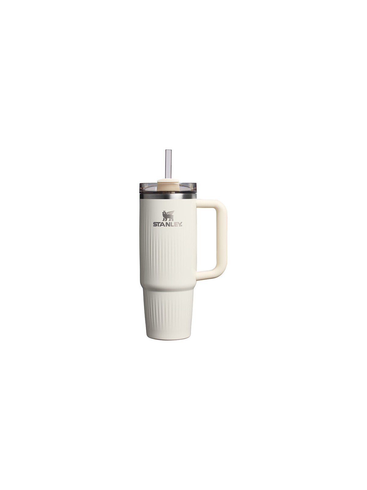 Stanley 1913 Tazza termica in acciaio inox The Quencher/Cup H2.0 scanalata 890ml Crema Lucida unisex