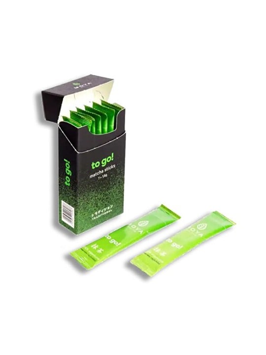 MOYA Matcha da asporto! Tè verde giapponese biologico tradizionale - 7 x 1,5 g unisex