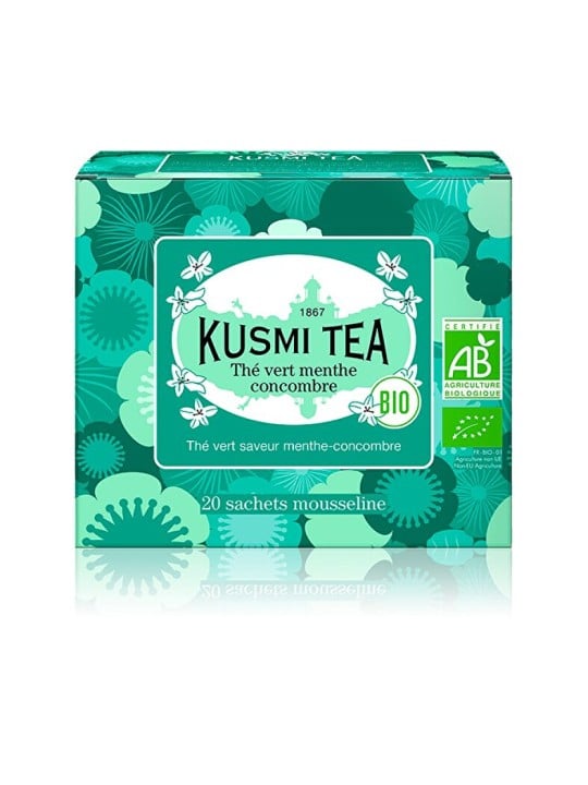 Kusmi Tea Tè verde con cetriolo e menta 20 bustine BIO 40 g unisex