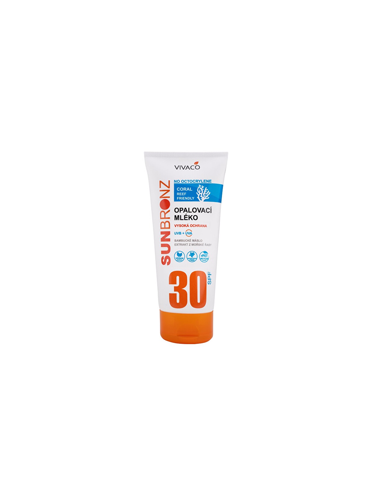 Vivaco Lozione solare SPF 30 senza octocrilene - Rispetta i coralli 200 ml unisex