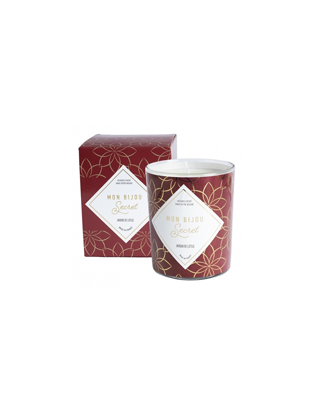 Troli Candela profumata 40h con gioiello Lotus garden CCOFL100 donna