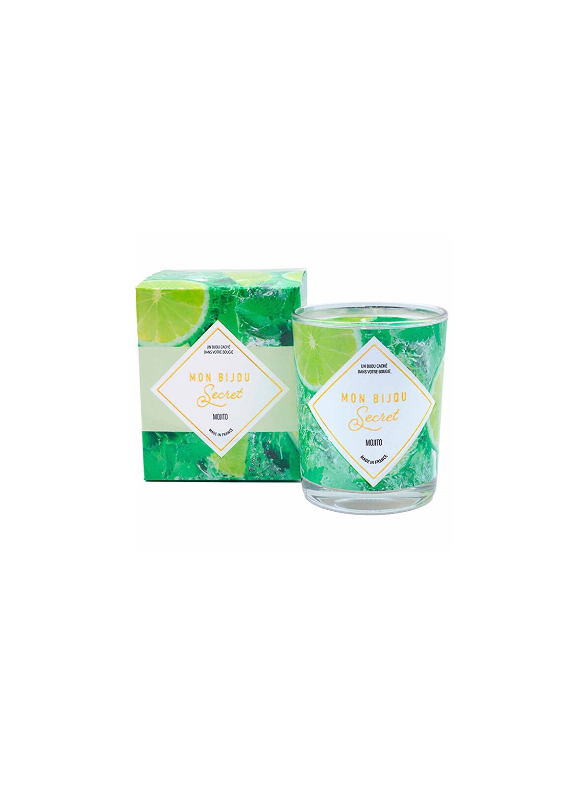 Troli Candela profumata 40h con gioiello Mojito CCOMO100 donna