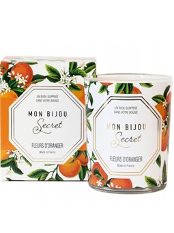 Troli Candela profumata 40h con gioiello Fiore d'arancio CROFO100 donna