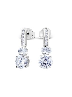 Modesi Orecchini in argento con zirconi JA24020CZ donna