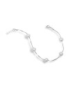JwL Luxury Pearls Braccialetto delicato con perle bianche autentiche JL0173 donna
