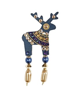 Deers Piccola pelle di cervo blu Polarka II. donna