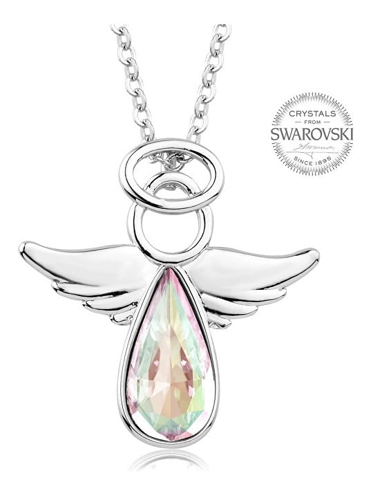 Levien Collana di cristallo arcobaleno Angelo Rafael donna