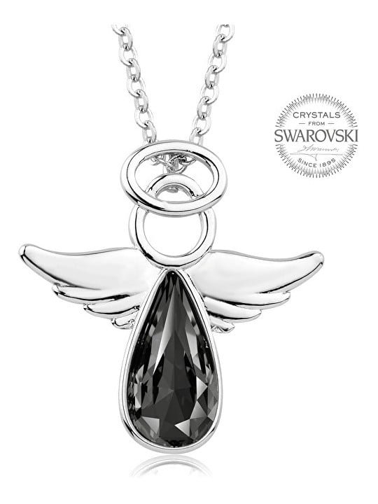 Levien Collana di cristallo scuro Angelo Rafael donna