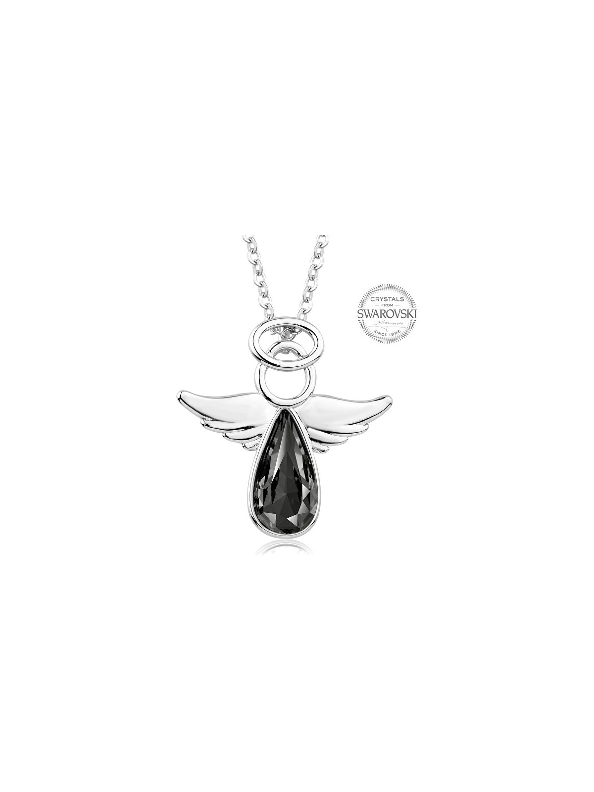 Levien Collana di cristallo scuro Angelo Rafael donna