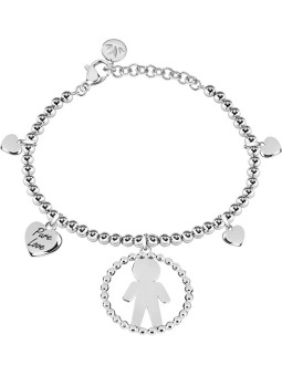 Morellato Braccialetto in acciaio Boy Talisman SAQE06 donna