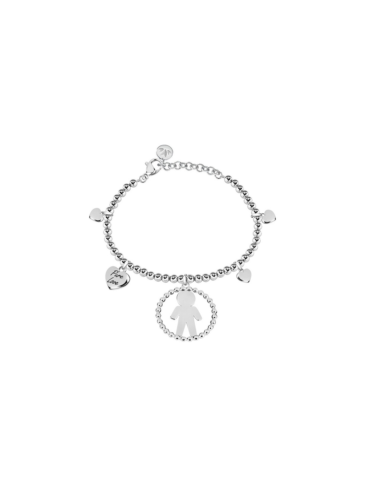 Morellato Braccialetto in acciaio Boy Talisman SAQE06 donna