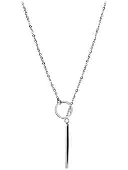 Troli Elegante collana in acciaio donna