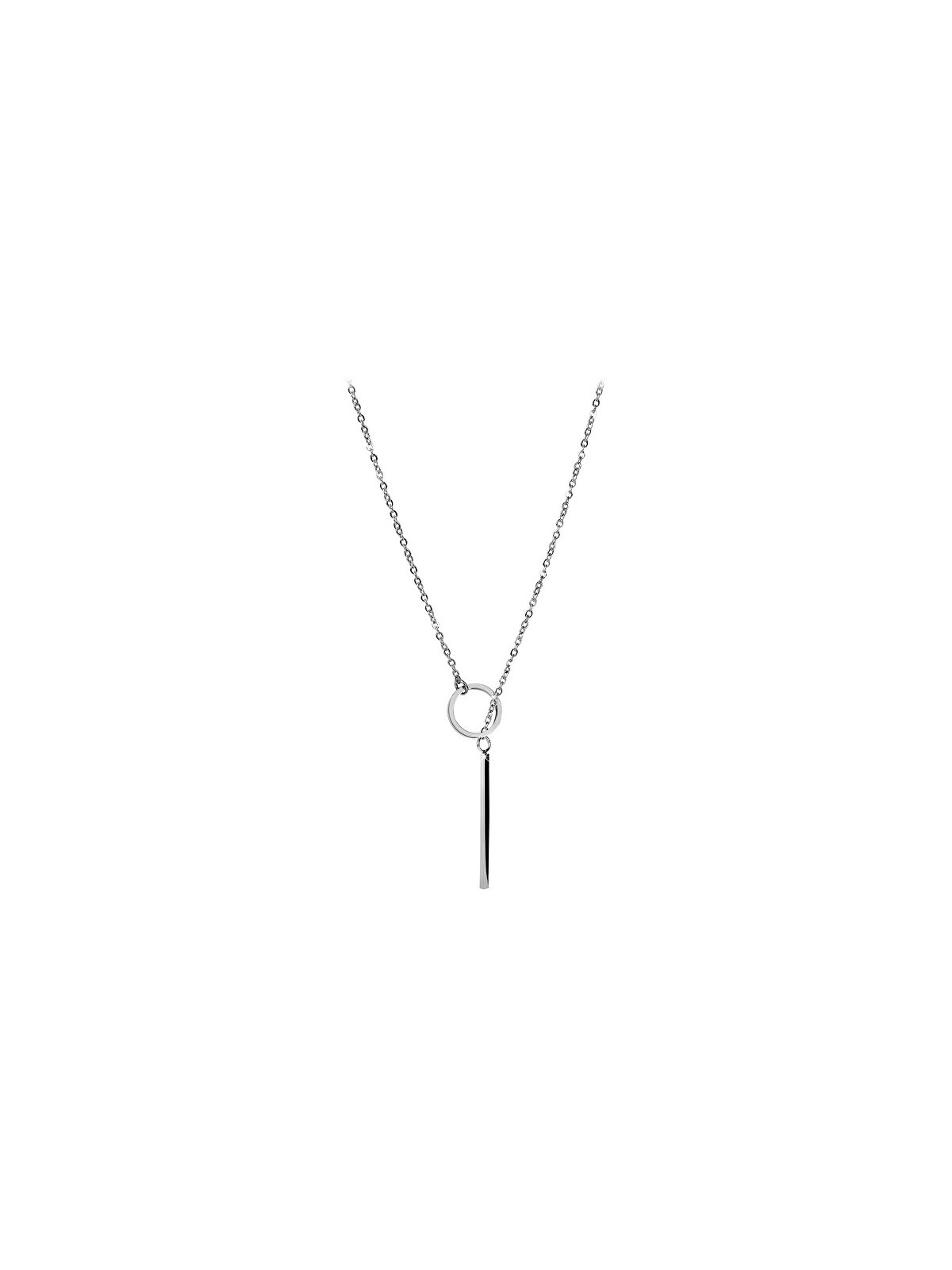 Troli Elegante collana in acciaio donna