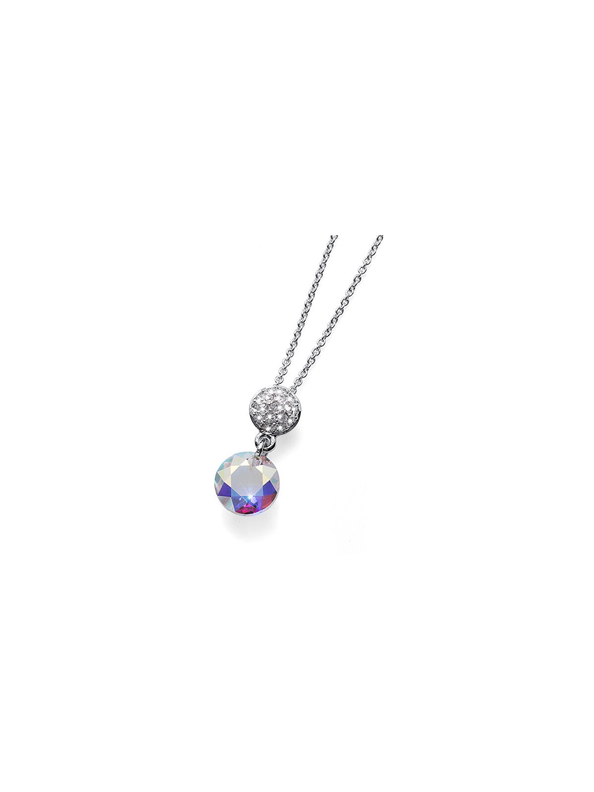 Oliver Weber Collana con ciondolo glitterato Hero 11898 AB donna