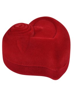 JK Box Scatola regalo per orecchini o anello a cuore F-79 / A7 / A7 donna