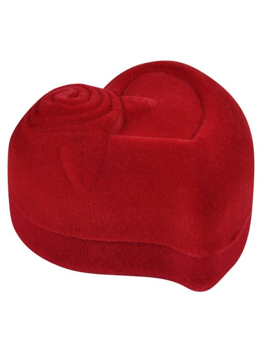 JK Box Scatola regalo per orecchini o anello a cuore F-79 / A7 / A7 donna