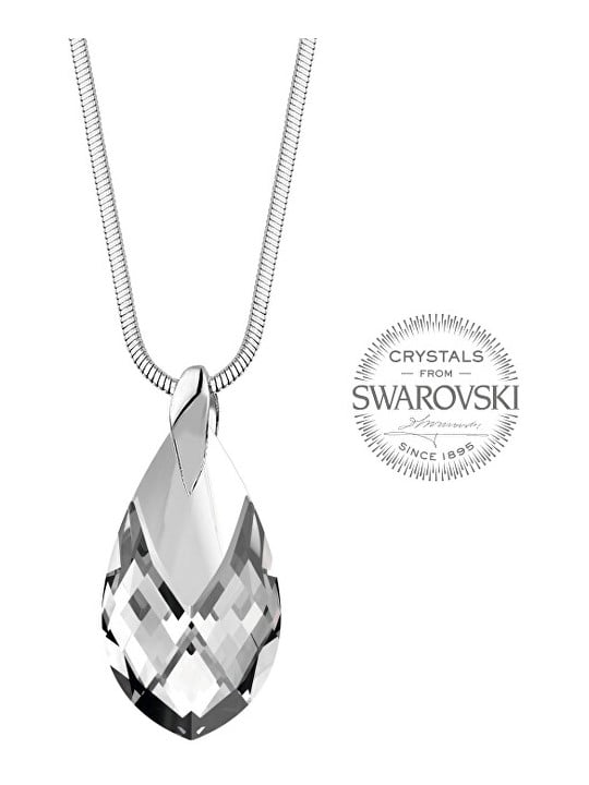 Levien Collana da donna con cristallo Metcap a forma di pera donna