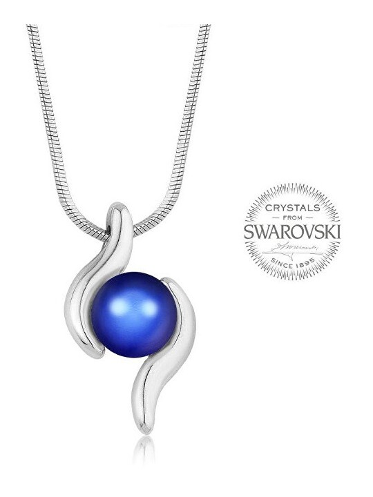 Levien Collana alla moda con onde di perle donna