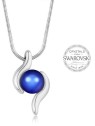 Levien Collana alla moda con onde di perle donna