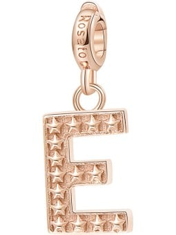 Rosato Ciondolo in bronzo a forma di lettera "E" Story RZ083 donna