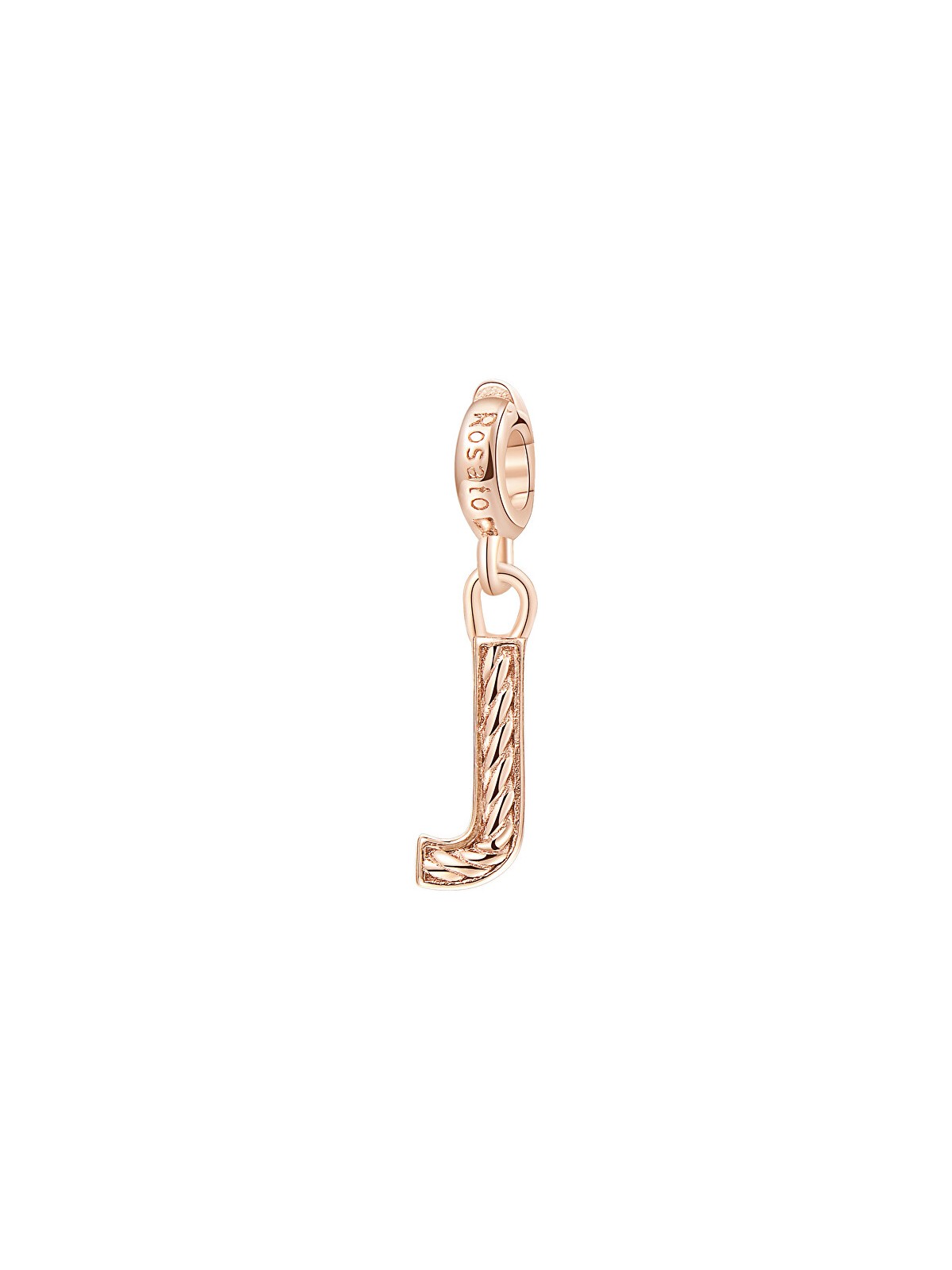 Rosato Ciondolo in bronzo con lettera "J" Story RZ088 donna