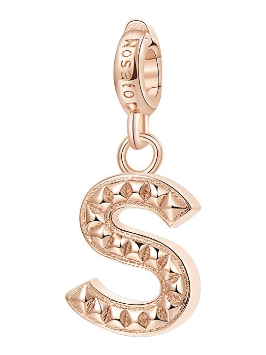 Rosato Ciondolo in bronzo a forma di lettera "S" Story RZ097 donna