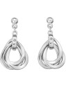 Hot Diamonds Splendidi orecchini in argento con diamanti Trio DE644 donna