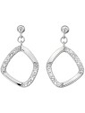 Hot Diamonds Orecchini scintillanti in argento con diamanti Behold DE646 donna