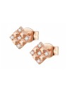 Rosato Orecchini in bronzo scintillanti Cubica RZO039 donna