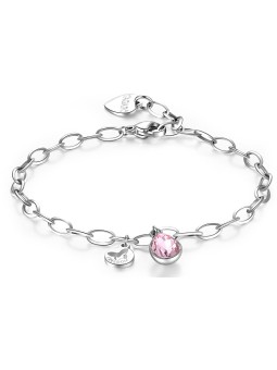 S'Agapõ Bracciale con ciondoli Lucky Light SKT17 donna