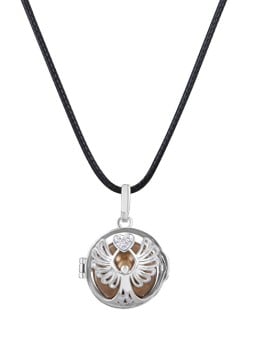 MUMMY BELL Collana da donna marrone con messaggio K10PH18 donna