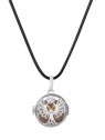MUMMY BELL Collana da donna marrone con messaggio K10PH18 donna