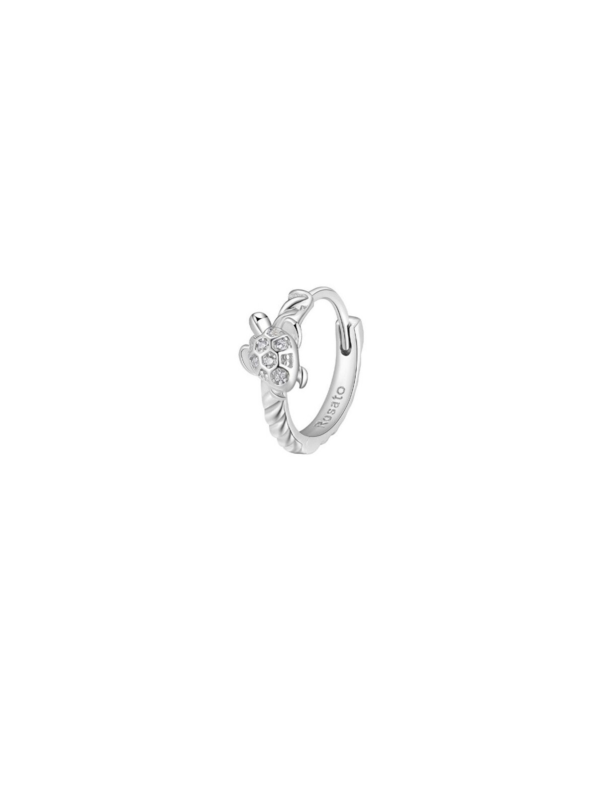 Rosato Orecchini singoli in argento con tartaruga RZO055R donna