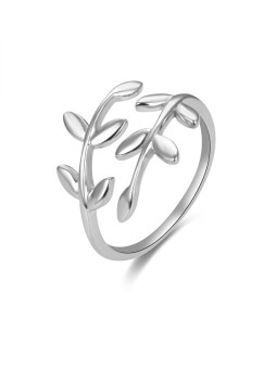 Beneto Anello aperto in argento con design originale AGG468 donna