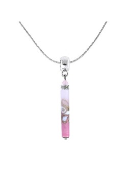 Lampglas Collana delicata Good Mood con perla Lampglas NPR24 donna