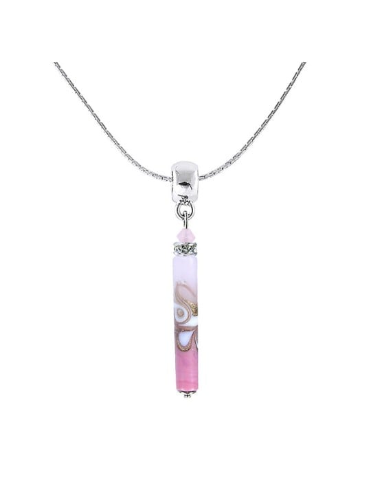 Lampglas Collana delicata Good Mood con perla Lampglas NPR24 donna