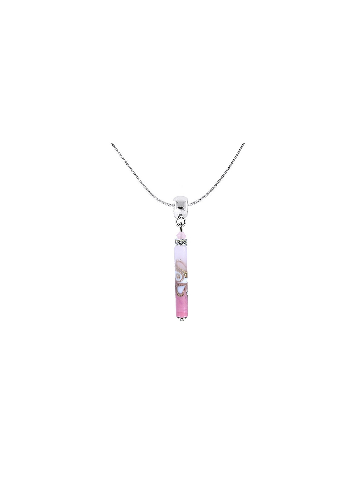 Lampglas Collana delicata Good Mood con perla Lampglas NPR24 donna