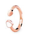 Beneto Anello aperto in bronzo delicato con cuori AGG472-RG donna