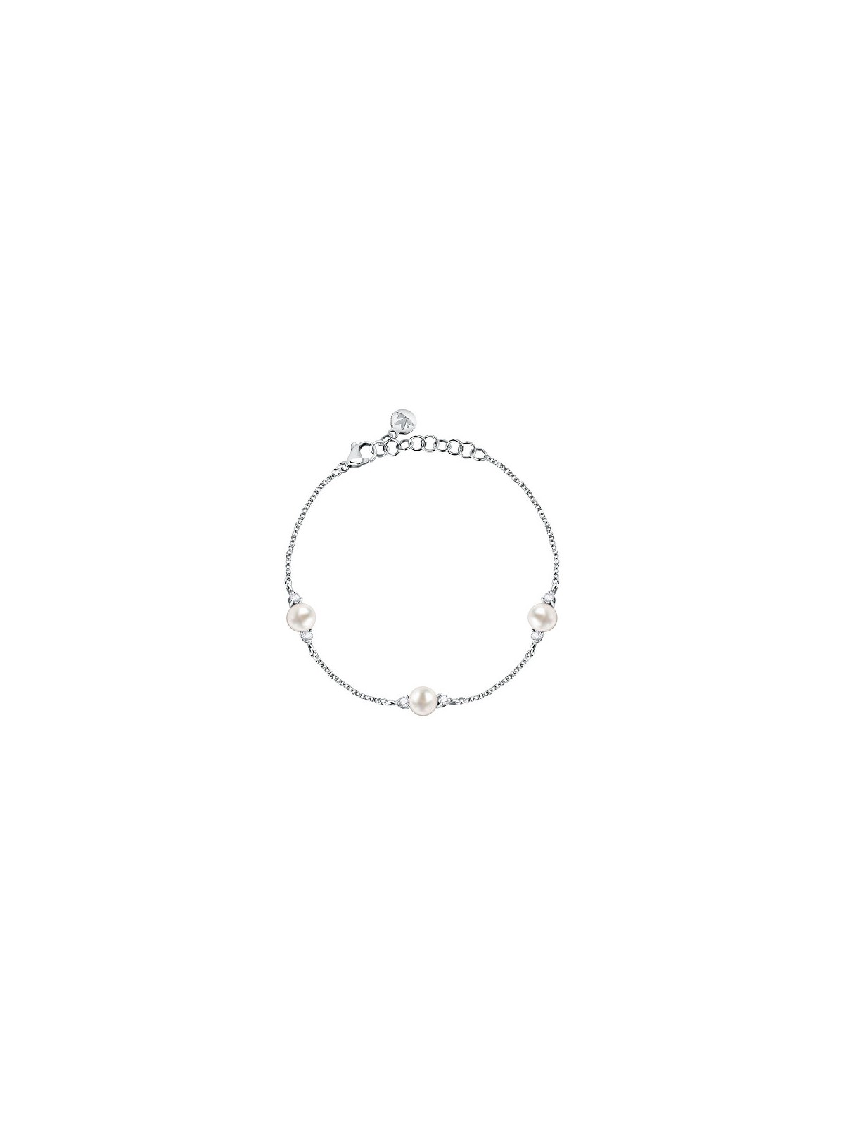 Morellato Delicato bracciale in argento con perle Perla SAER53 donna