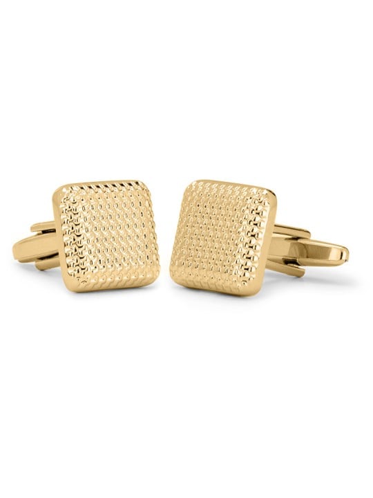 Troli Gemelli moderni placcati in oro uomo