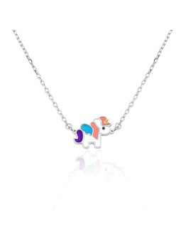 Beneto Giocosa collana in argento con unicorno AGS1340/40D bambino
